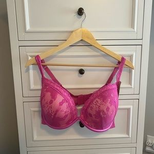 Lane Bryant Cacique Lace Plunge Bra